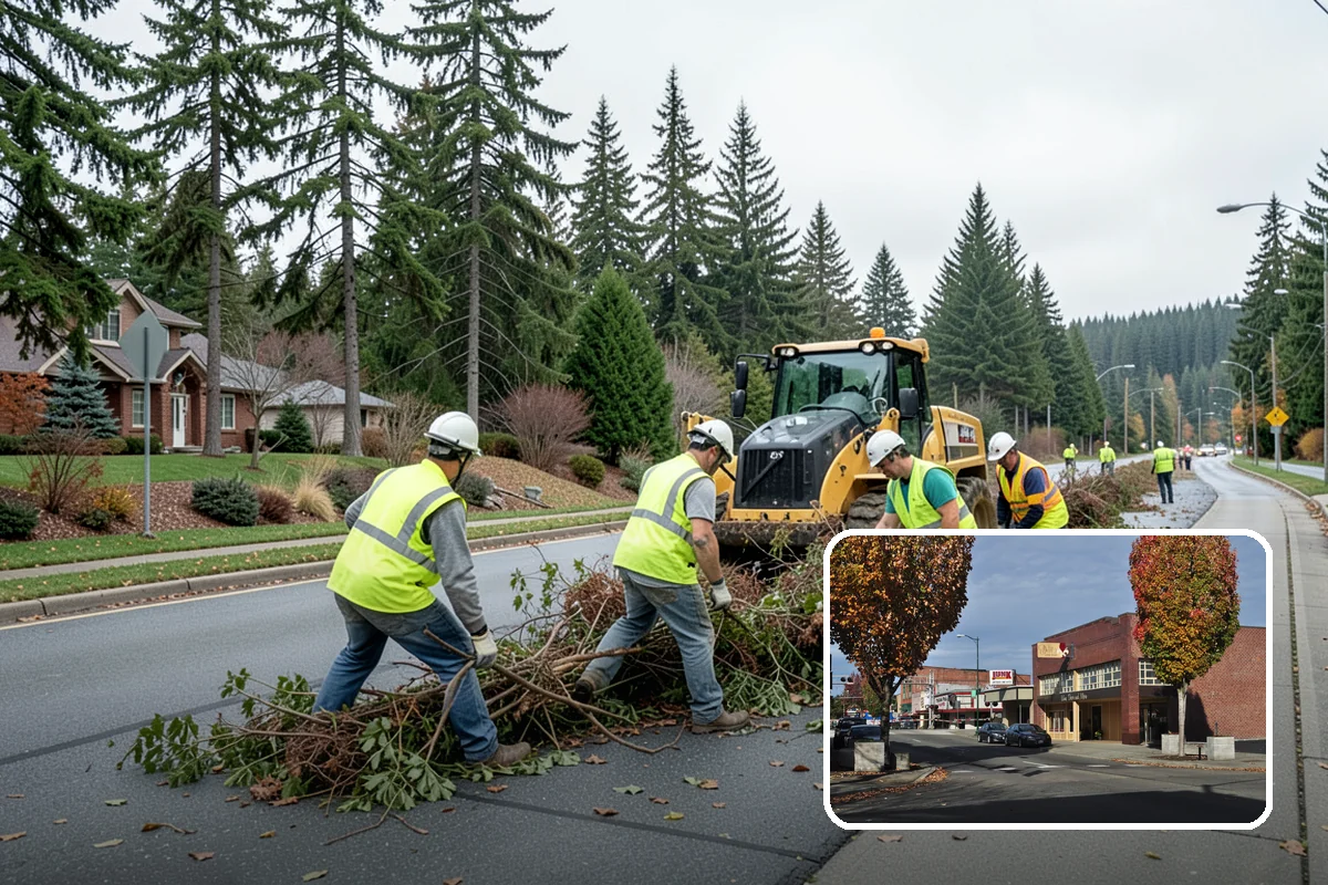 Detention Pond Maintenance in Puyallup, Pierce County, WA - Maintained storage volume and controlled release rates