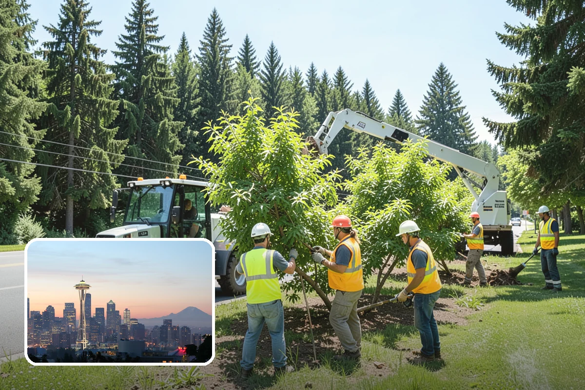 Detention Pond Maintenance in Seattle, King County, WA - Maintained storage volume and controlled release rates