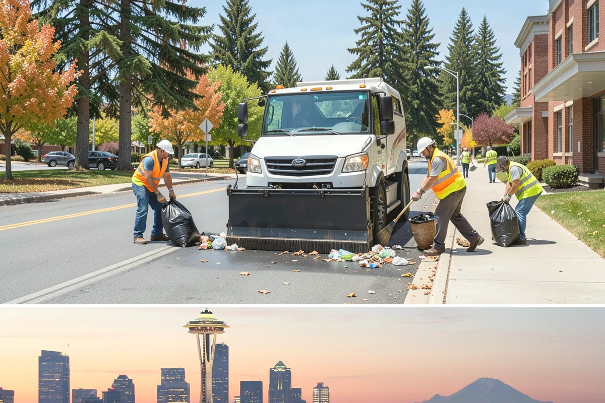 Detention Pond Maintenance in Seattle, King County, WA - Mowing and vegetation work occur in the dry summer months, while inlet and outlet inspections increase through the winter storm...