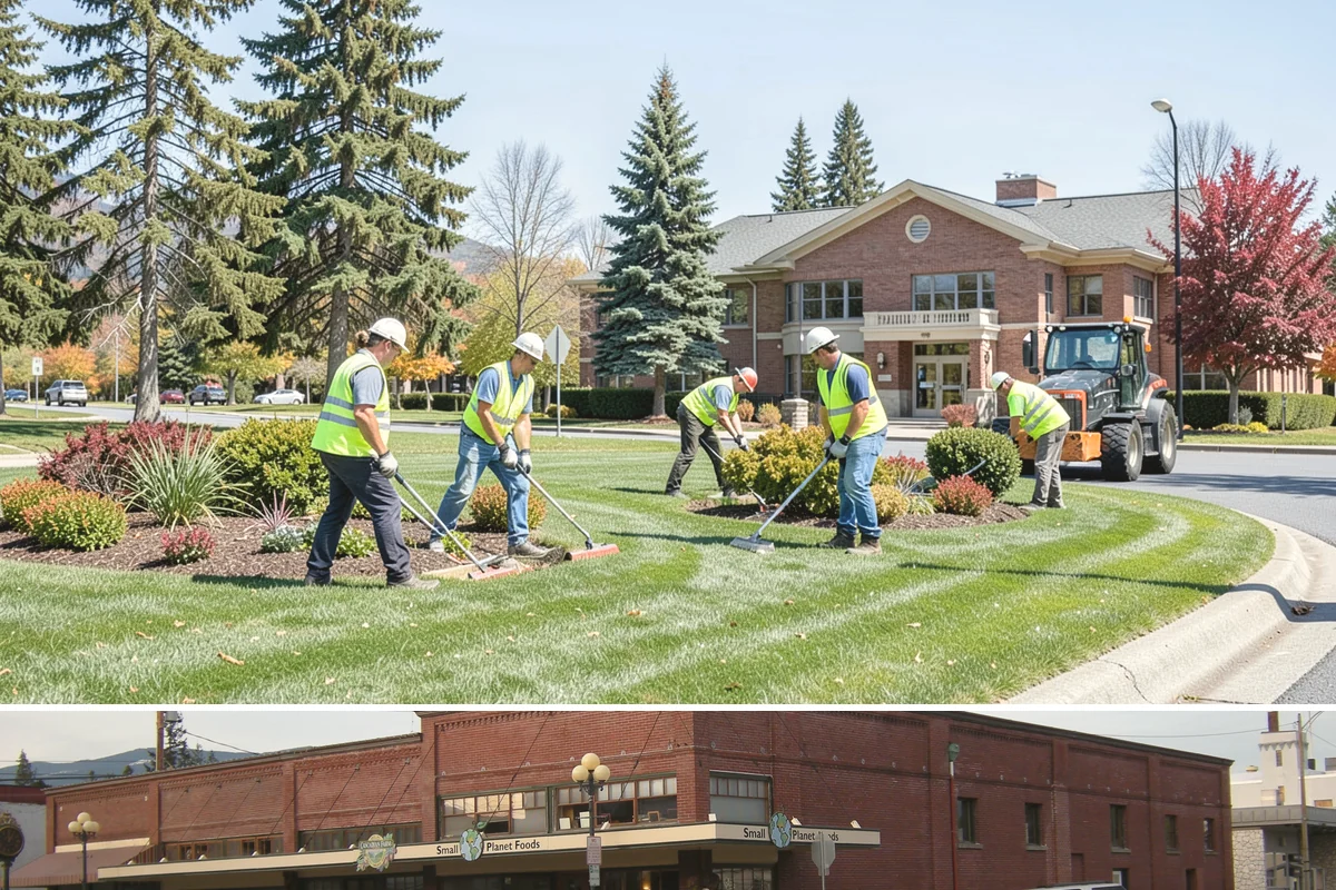 Detention Pond Maintenance in Sedro-Woolley, Skagit County, WA - Mowing and vegetation work occur in the dry summer months, while inlet and outlet inspections increase through the winter storm...