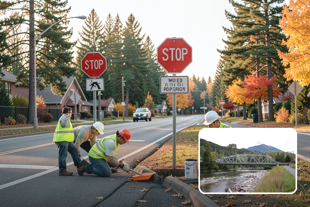 Detention Pond Maintenance in Skykomish, King County, WA - Maintained storage volume and controlled release rates