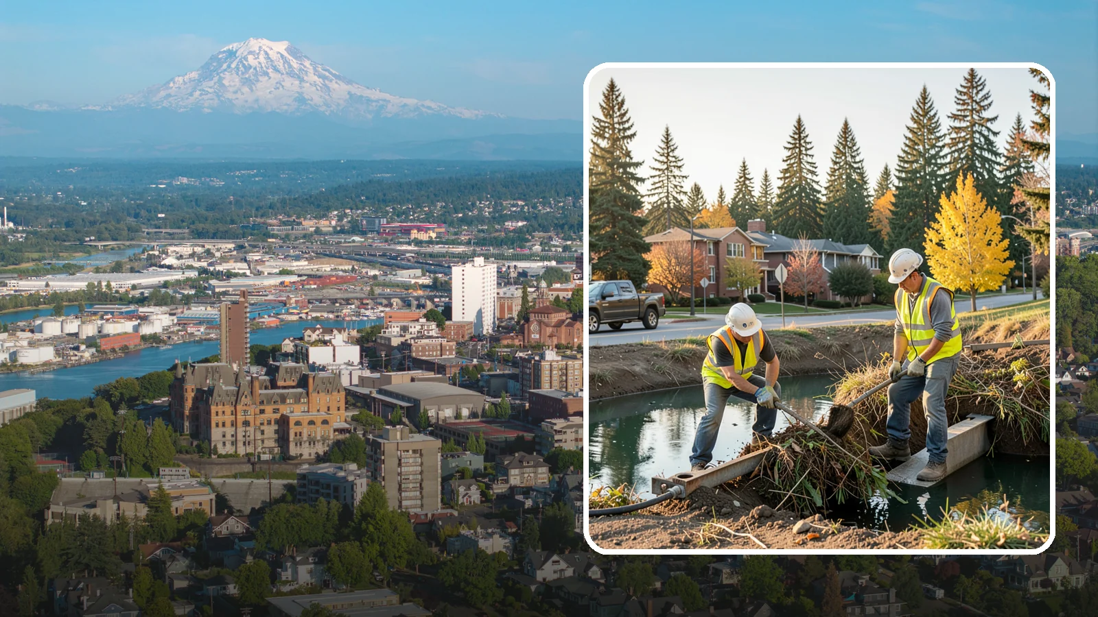 Detention Pond Maintenance in Tacoma, Pierce County, WA - Vegetation, sediment, and outlet upkeep that keeps detention ponds storing and releasing runoff correctly.