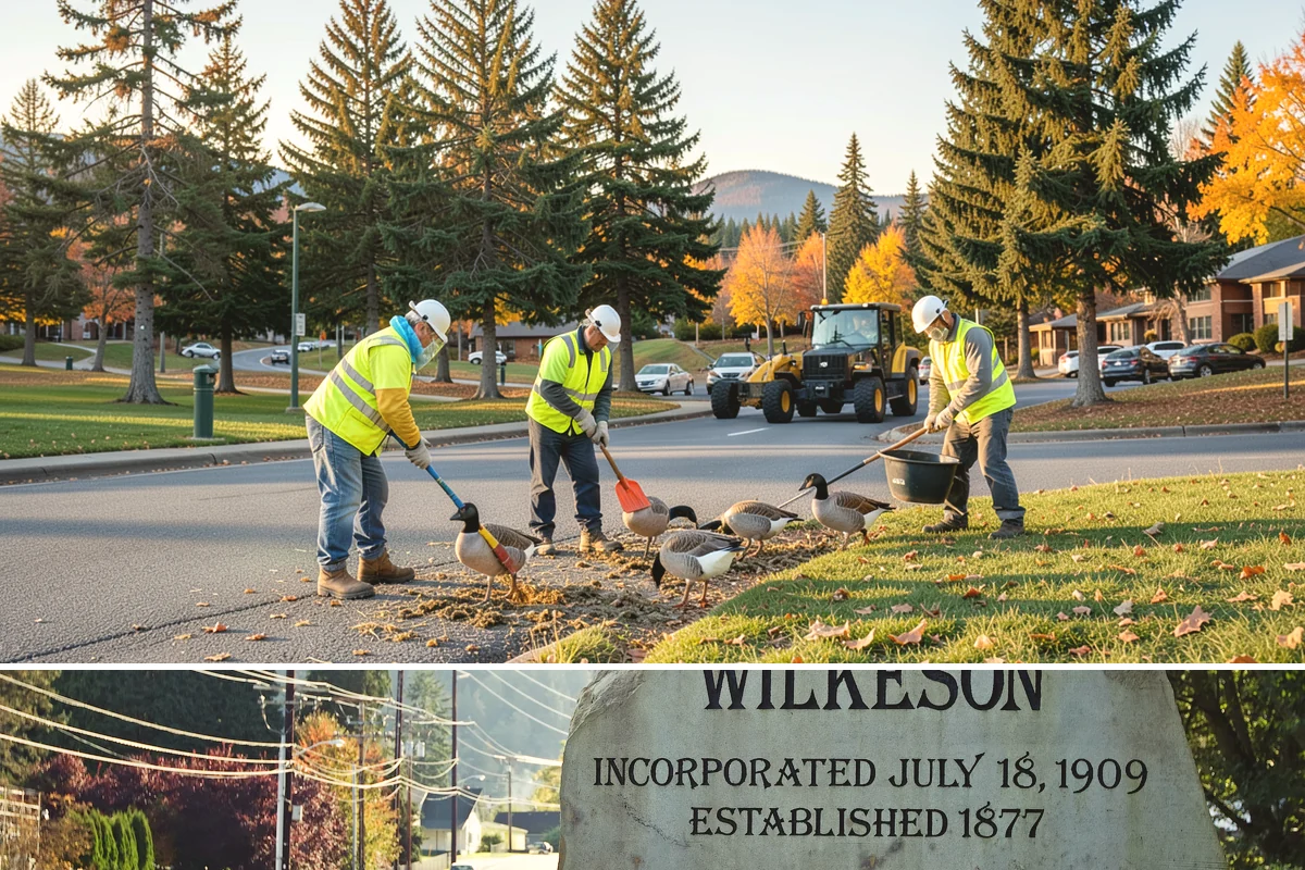 Detention Pond Maintenance in Wilkeson, Pierce County, WA - Mowing and vegetation work occur in the dry summer months, while inlet and outlet inspections increase through the winter storm...
