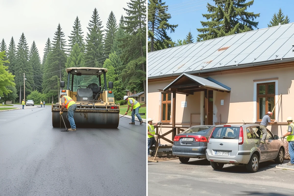 Detour Signage Setup in Bellevue, King County, WA - Map the detour route and decision points