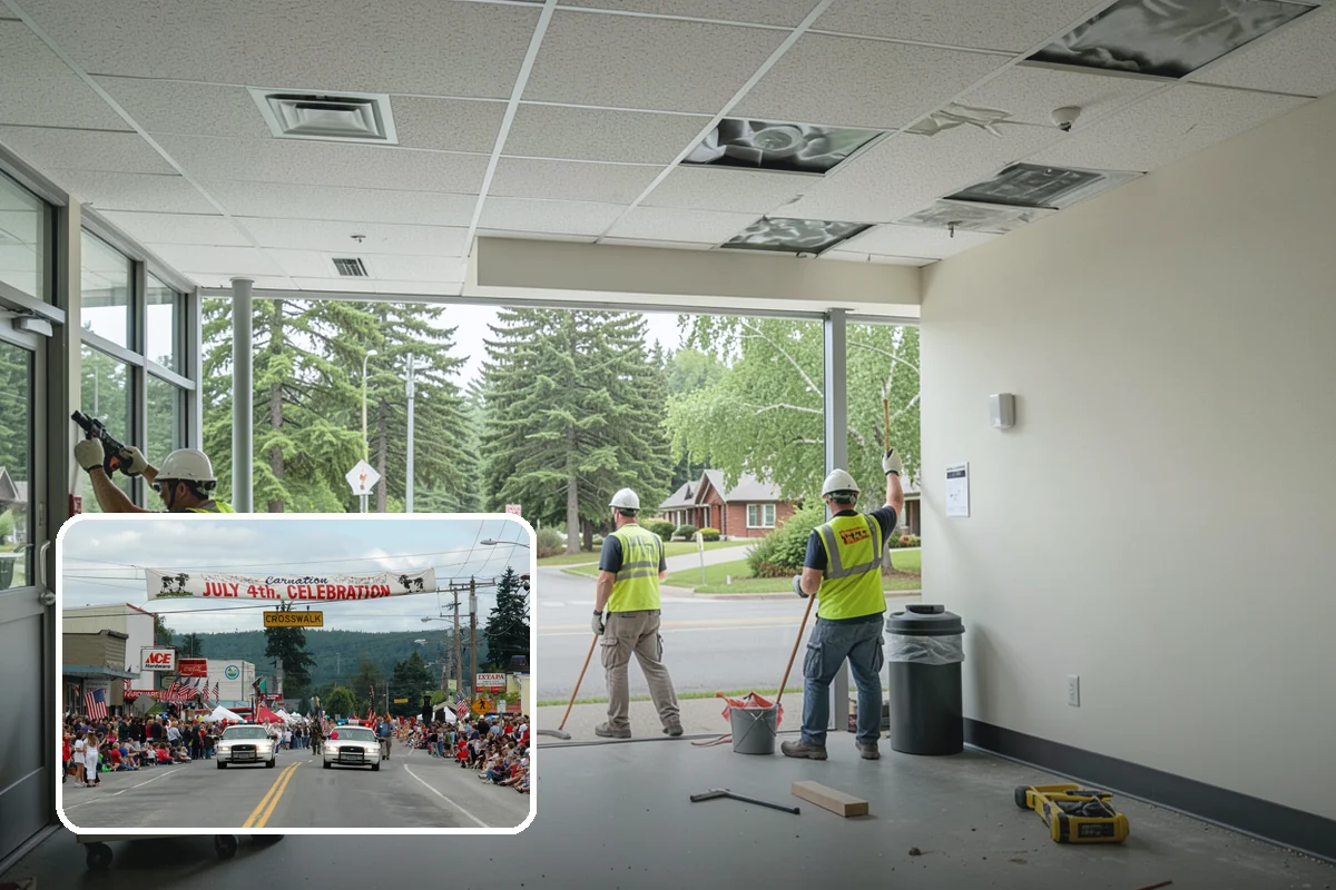 Detour Signage Setup in Carnation, King County, WA - Clear guidance around closures