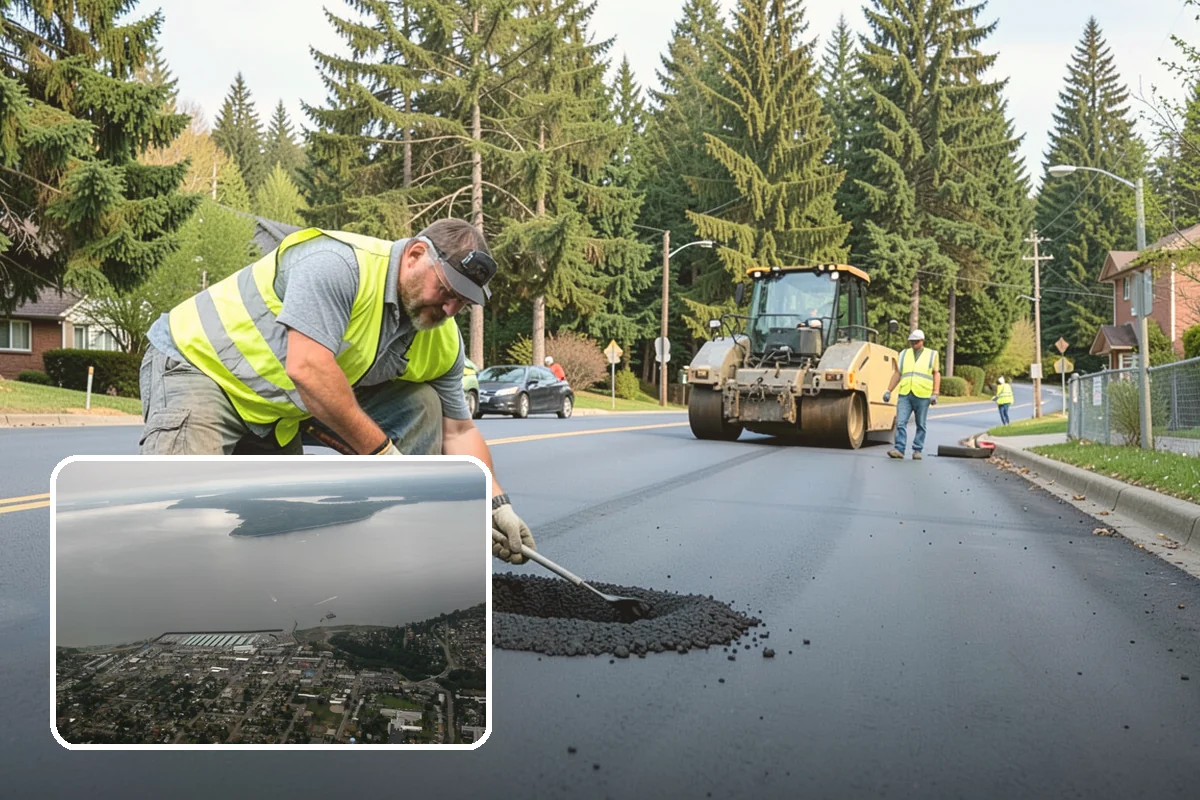 Detour Signage Setup in Des Moines, King County, WA - Clear guidance around closures
