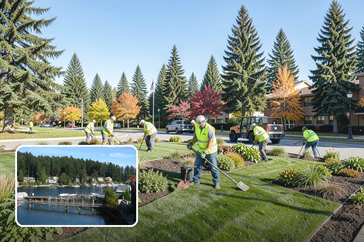 Detour Signage Setup in Gig Harbor, Pierce County, WA - Clear guidance around closures