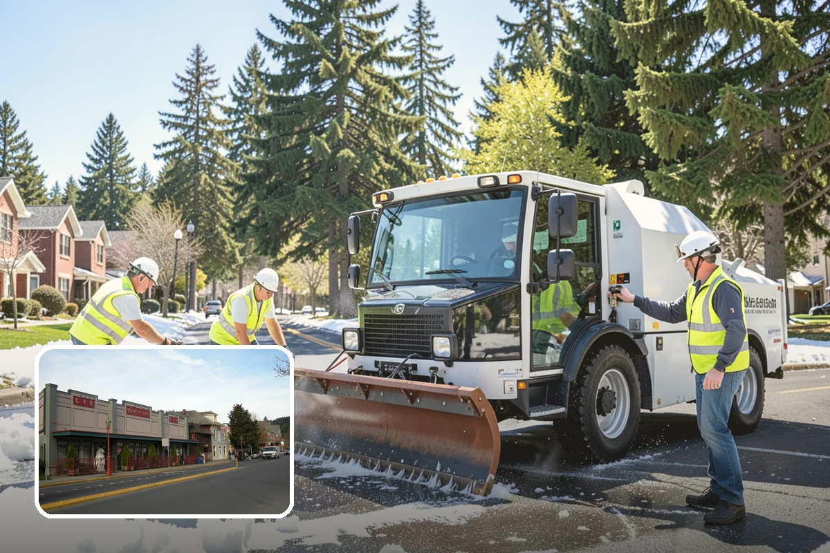 Detour Signage Setup in Issaquah, King County, WA - Clear guidance around closures