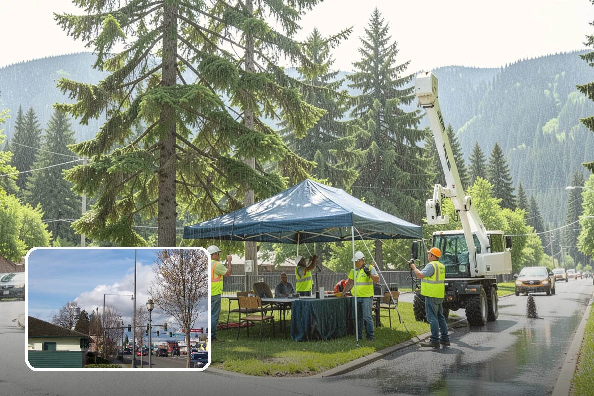 Detour Signage Setup in Marysville, Snohomish County, WA - Clear guidance around closures