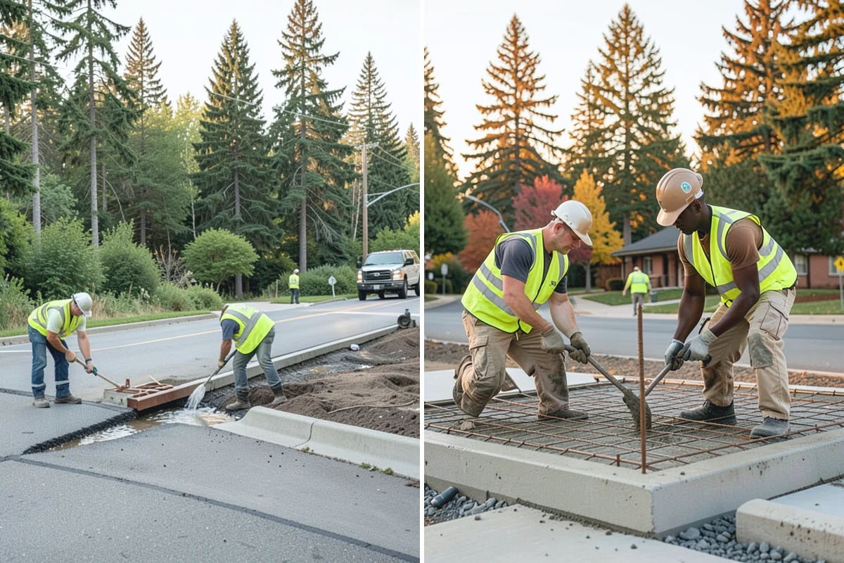 Detour Signage Setup in Marysville, Snohomish County, WA - Map the detour route and decision points