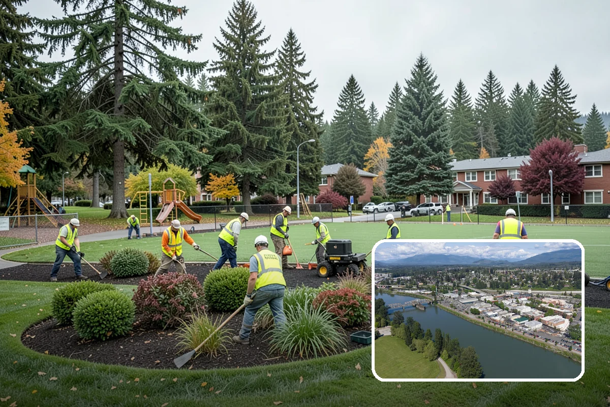 Detour Signage Setup in Mount Vernon, Skagit County, WA - Clear guidance around closures