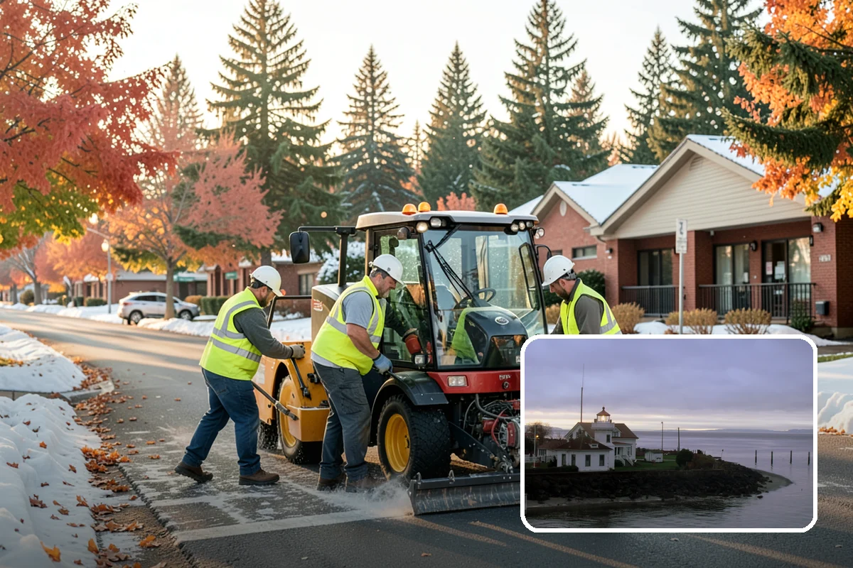 Detour Signage Setup in Mukilteo, Snohomish County, WA - Clear guidance around closures