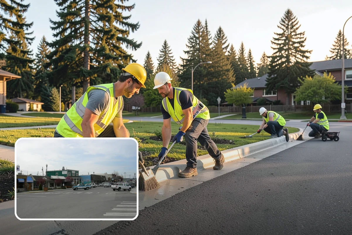 Detour Signage Setup in Stanwood, Snohomish County, WA - Clear guidance around closures