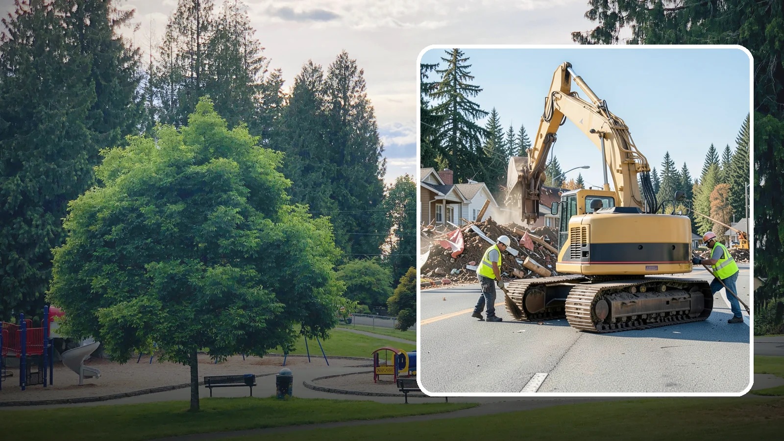 Disaster Debris Removal in Bonney Lake, Pierce County, WA - Large-scale debris removal and hauling to support recovery after declared disasters and major events.