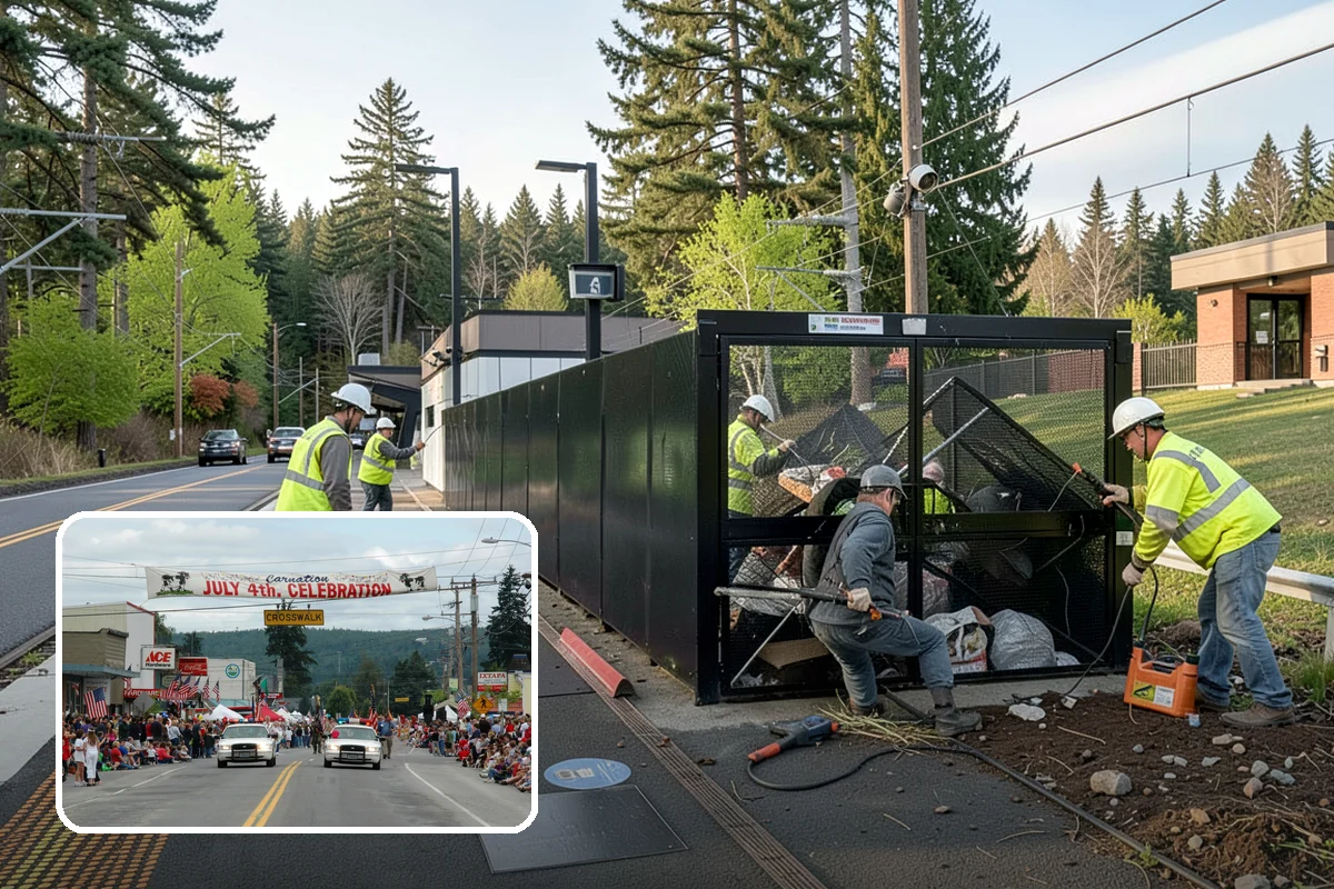 Disaster Debris Removal in Carnation, King County, WA - Scales crews and equipment to major-event debris volumes