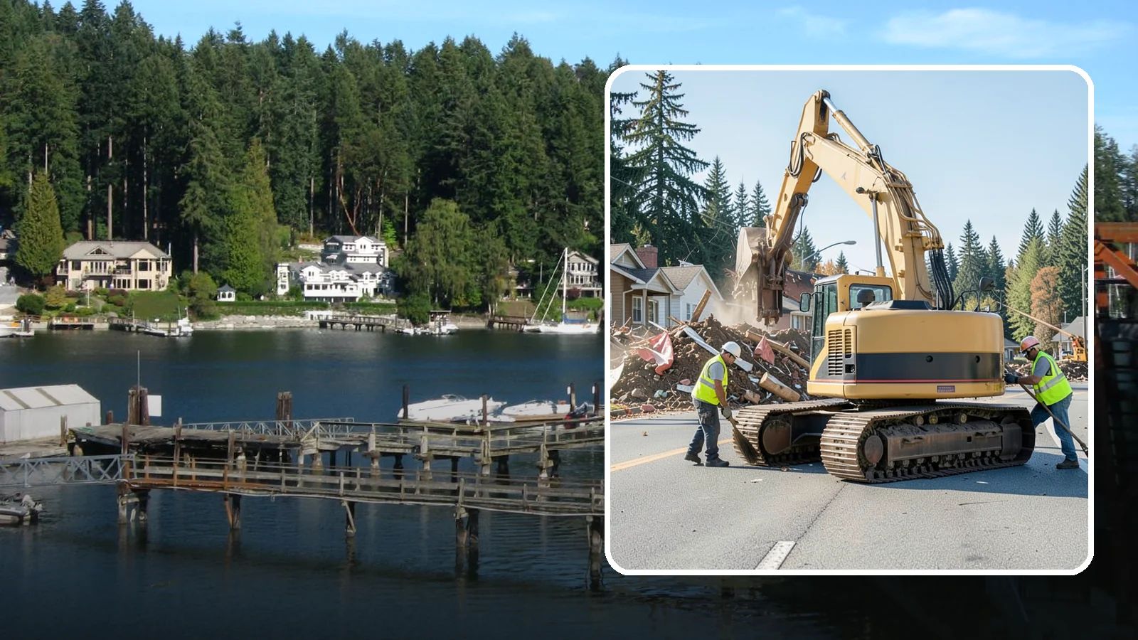 Disaster Debris Removal in Gig Harbor, Pierce County, WA - Large-scale debris removal and hauling to support recovery after declared disasters and major events.