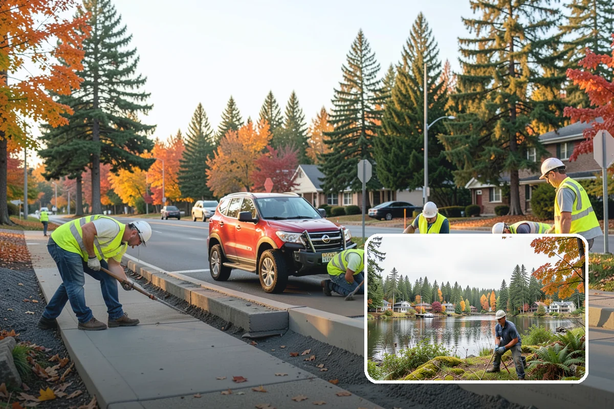 Disaster Debris Removal in La Conner, Skagit County, WA - Scales crews and equipment to major-event debris volumes