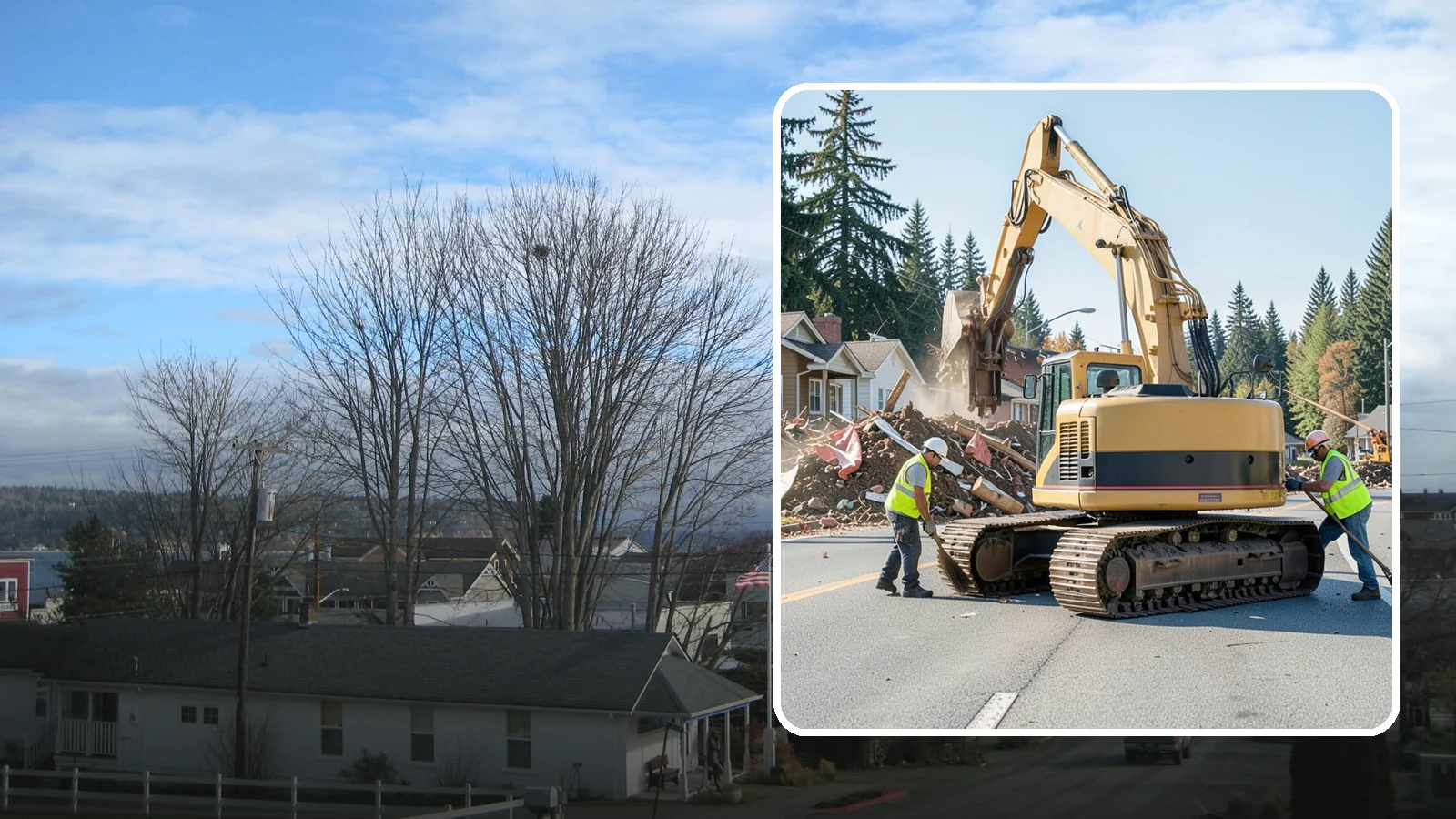 Disaster Debris Removal in Langley, Island County, WA - Large-scale debris removal and hauling to support recovery after declared disasters and major events.