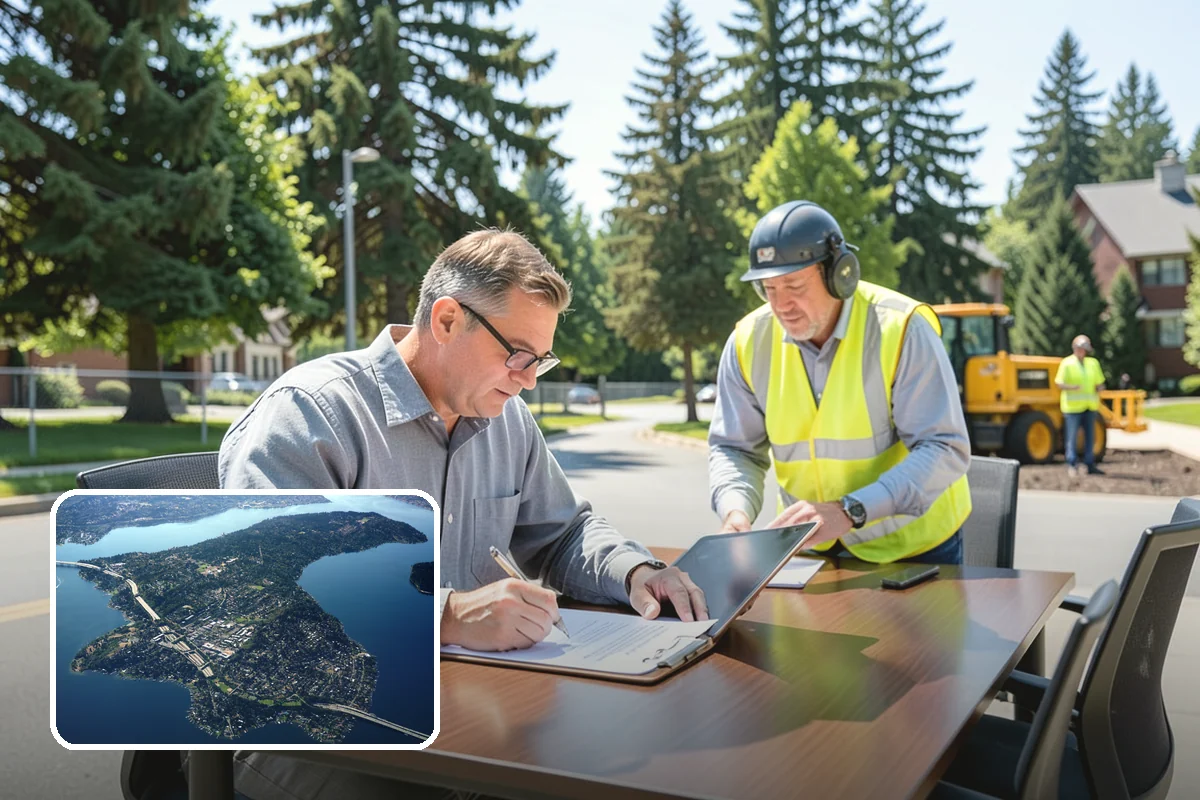 Disaster Debris Removal in Mercer Island, King County, WA - Scales crews and equipment to major-event debris volumes