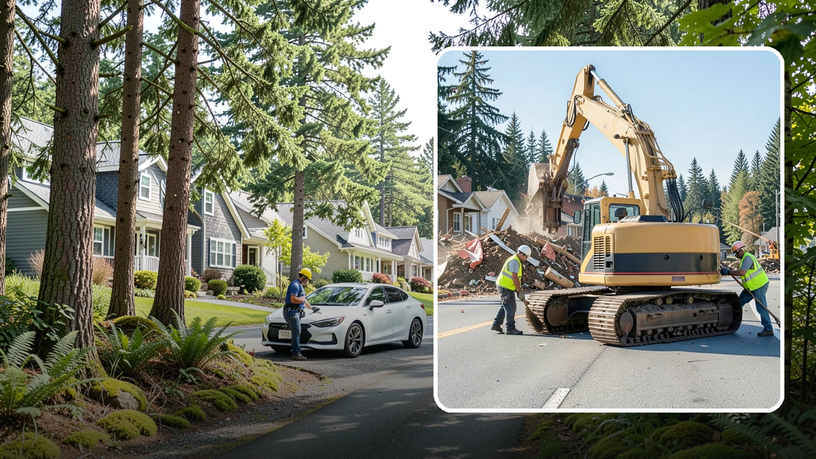 Disaster Debris Removal in Normandy Park, King County, WA - Large-scale debris removal and hauling to support recovery after declared disasters and major events.