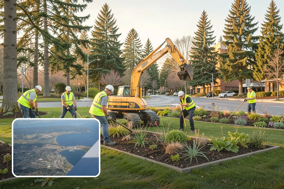 Disaster Debris Removal in Oak Harbor, Island County, WA - Scales crews and equipment to major-event debris volumes