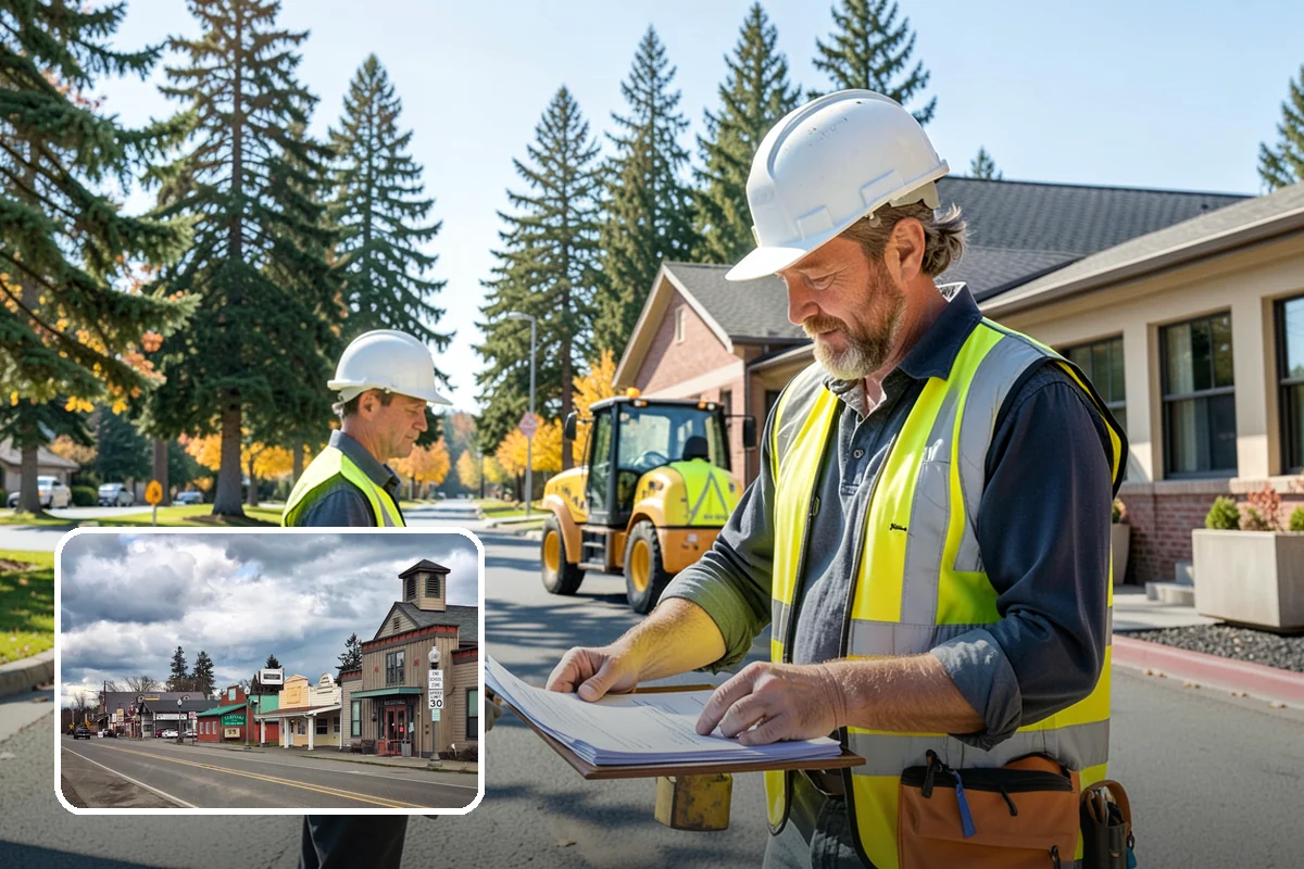 Disaster Debris Removal in Roy, Pierce County, WA - Scales crews and equipment to major-event debris volumes