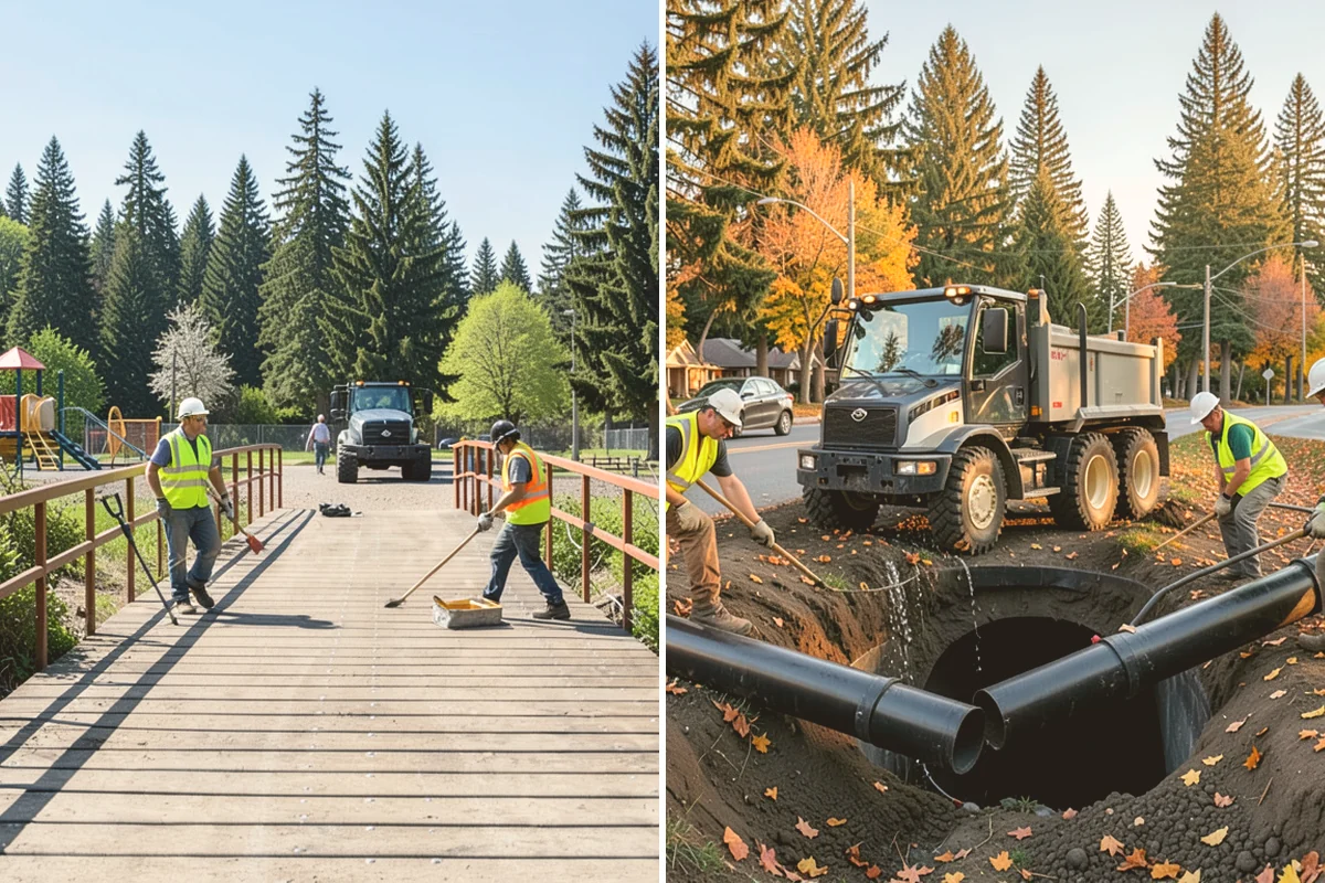 Disaster Debris Removal in Sammamish, King County, WA - Coordinate with emergency management to define zones and priorities