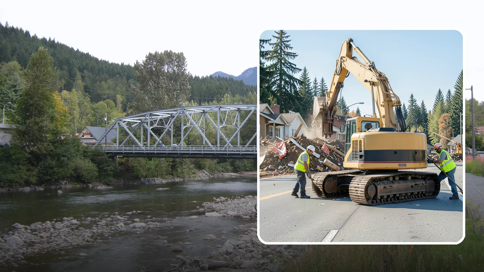 Disaster Debris Removal in Skykomish, King County, WA - Large-scale debris removal and hauling to support recovery after declared disasters and major events.