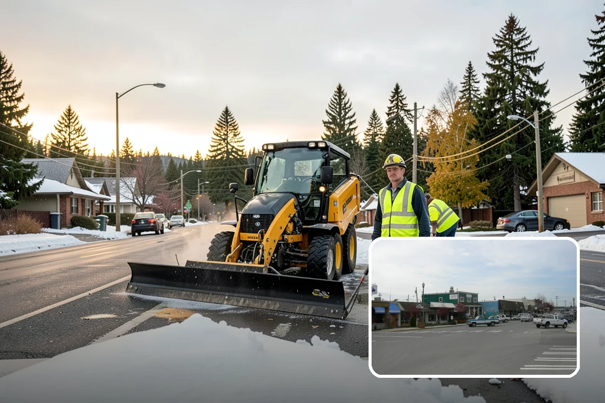 Disaster Debris Removal in Stanwood, Snohomish County, WA - Scales crews and equipment to major-event debris volumes