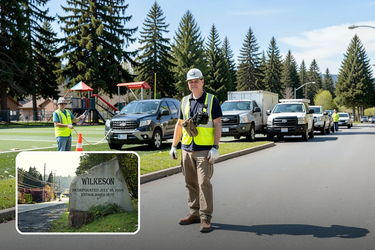Disaster Debris Removal in Wilkeson, Pierce County, WA - Scales crews and equipment to major-event debris volumes