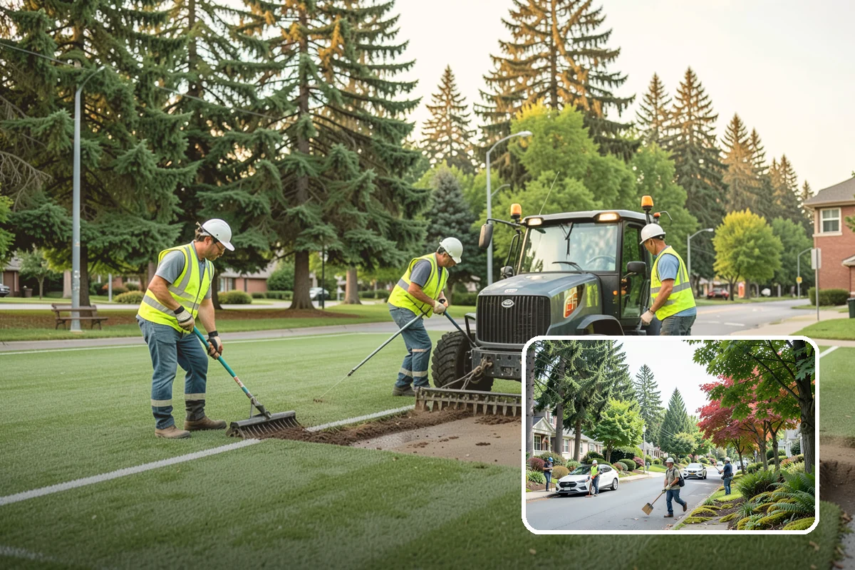 Disc Golf Course Maintenance in Beaux Arts Village, King County, WA - Clear, safe fairways and tees that improve player experience