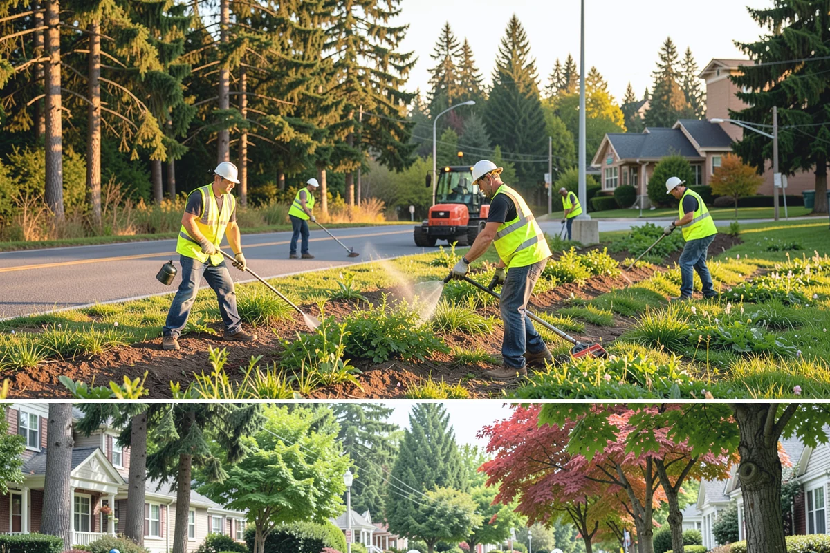 Disc Golf Course Maintenance in Beaux Arts Village, King County, WA - Vegetation management is heaviest from late spring through early fall, with debris cleanup after winter storms.