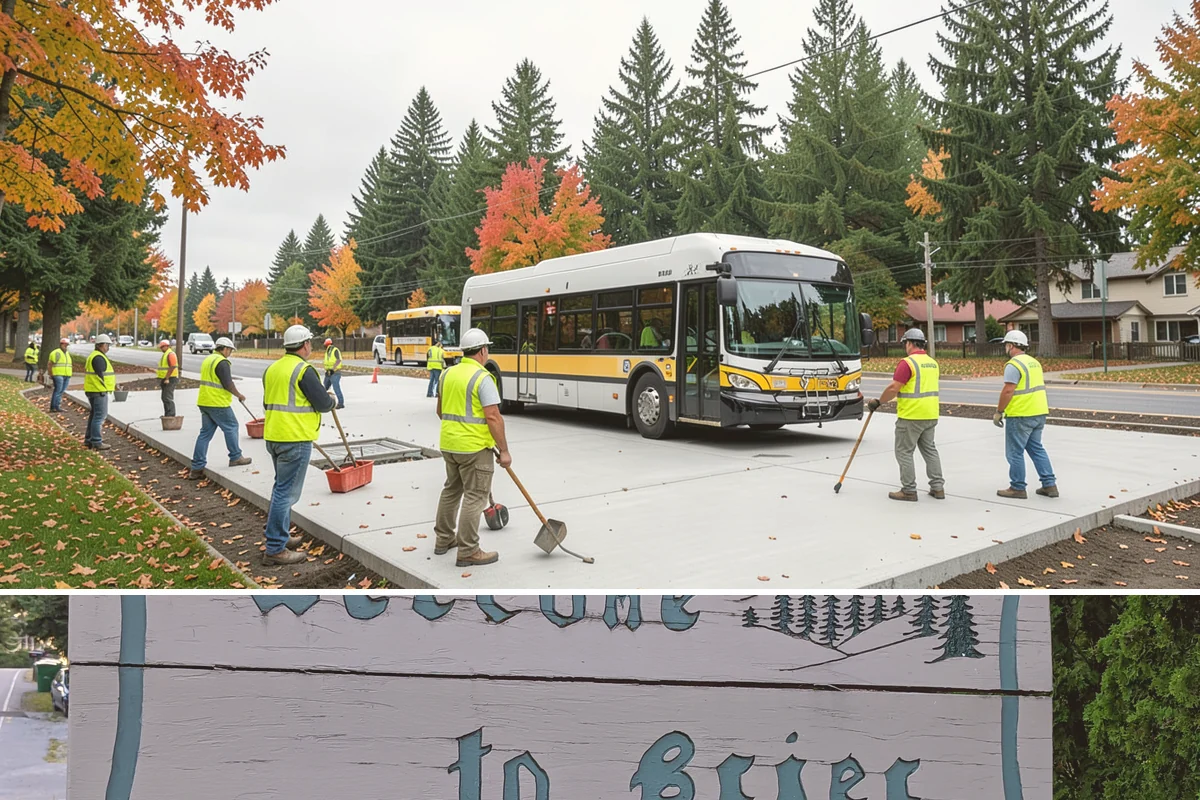Disc Golf Course Maintenance in Brier, Snohomish County, WA - Vegetation management is heaviest from late spring through early fall, with debris cleanup after winter storms.