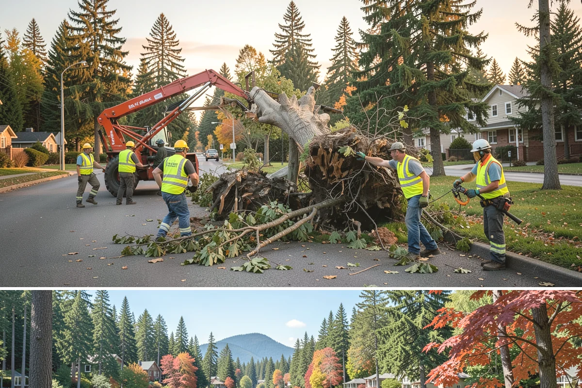 Disc Golf Course Maintenance in Covington, King County, WA - Vegetation management is heaviest from late spring through early fall, with debris cleanup after winter storms.