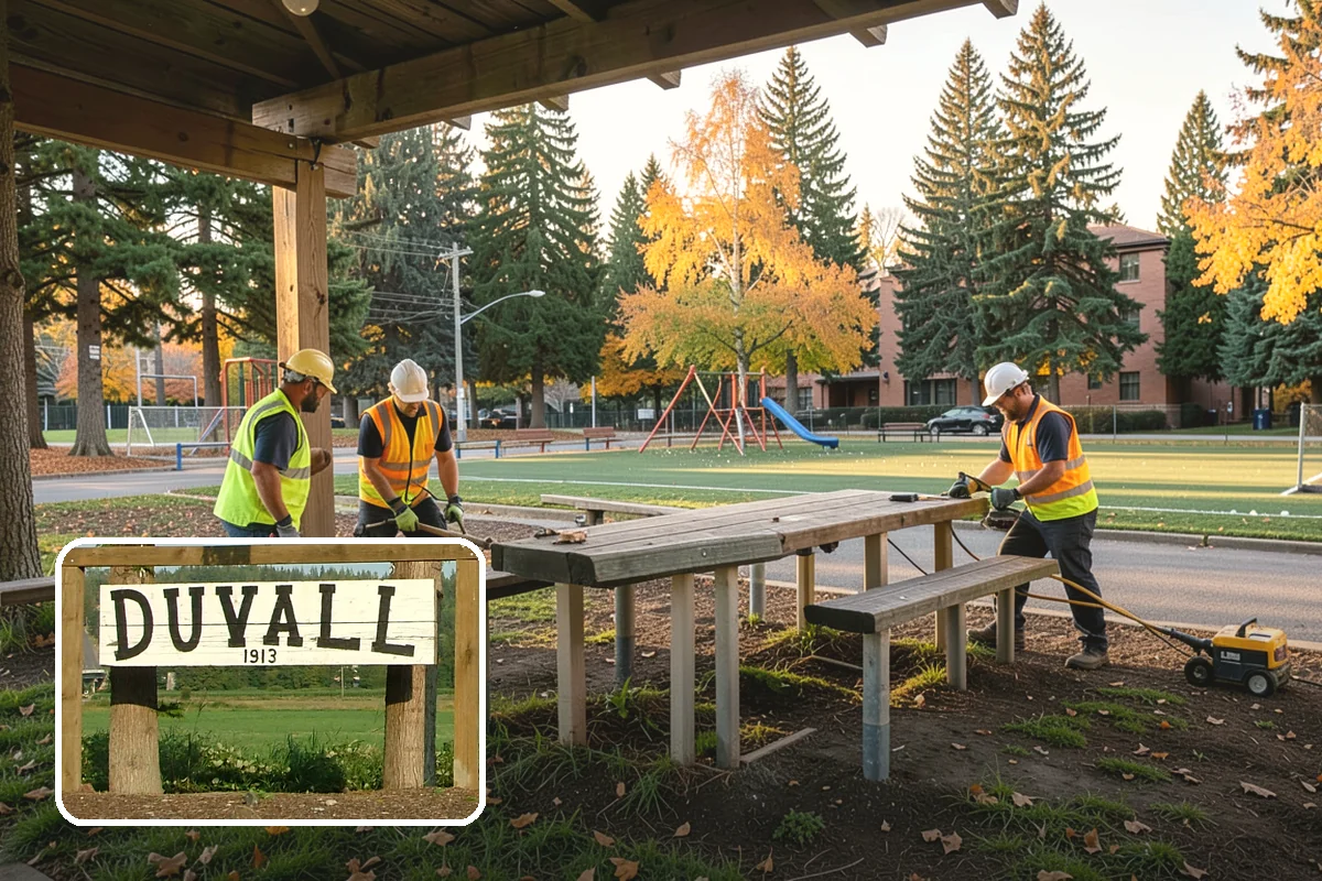Disc Golf Course Maintenance in Duvall, King County, WA - Clear, safe fairways and tees that improve player experience