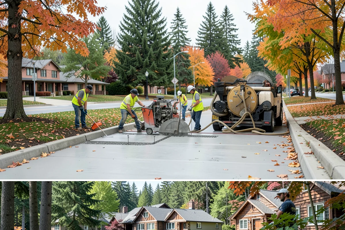Disc Golf Course Maintenance in Edgewood, Pierce County, WA - Vegetation management is heaviest from late spring through early fall, with debris cleanup after winter storms.