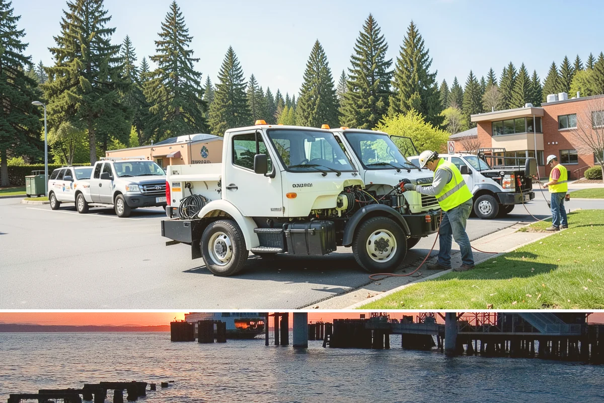 Disc Golf Course Maintenance in Edmonds, Snohomish County, WA - Vegetation management is heaviest from late spring through early fall, with debris cleanup after winter storms.