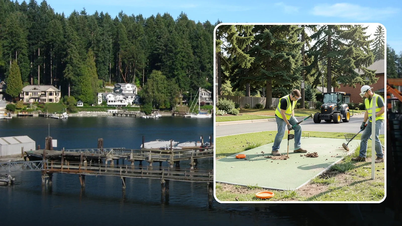 Disc Golf Course Maintenance in Gig Harbor, Pierce County, WA - Course upkeep for public disc golf that keeps fairways, tees, and baskets safe, clear, and playable.