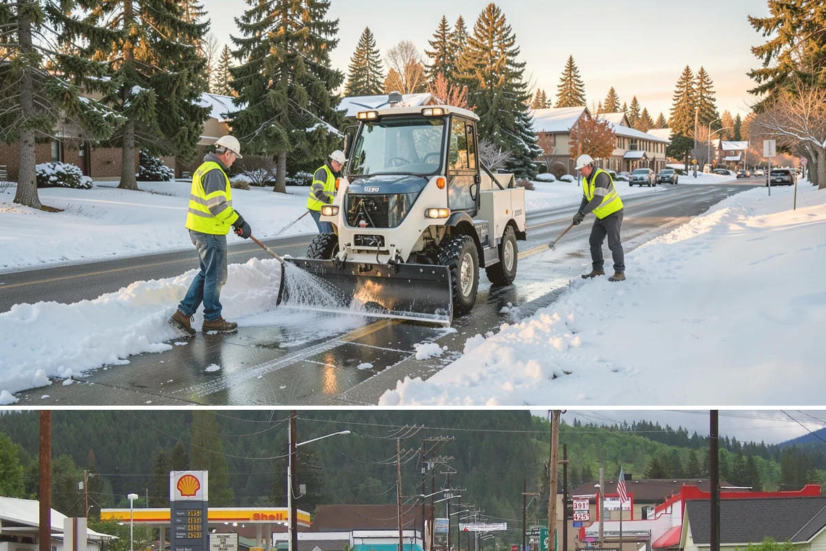 Disc Golf Course Maintenance in Granite Falls, Snohomish County, WA - Vegetation management is heaviest from late spring through early fall, with debris cleanup after winter storms.