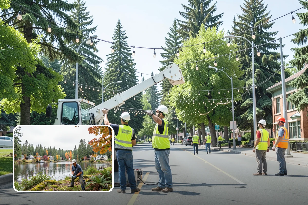 Disc Golf Course Maintenance in La Conner, Skagit County, WA - Clear, safe fairways and tees that improve player experience