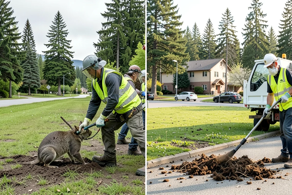 Disc Golf Course Maintenance in Lyman, Skagit County, WA - Walk the course to inventory tees, baskets, and vegetation issues