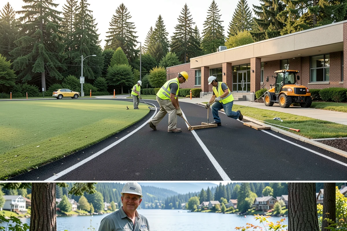 Disc Golf Course Maintenance in Milton, King County, WA - Vegetation management is heaviest from late spring through early fall, with debris cleanup after winter storms.