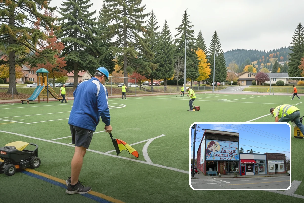 Disc Golf Course Maintenance in Ruston, Pierce County, WA - Clear, safe fairways and tees that improve player experience