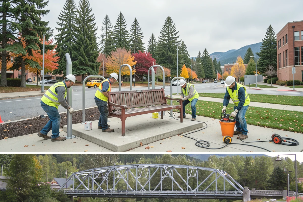 Disc Golf Course Maintenance in Skykomish, King County, WA - Vegetation management is heaviest from late spring through early fall, with debris cleanup after winter storms.