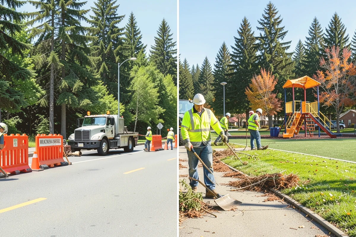 Ditch Maintenance in Bellevue, King County, WA - Survey ditch reaches and identify grade and sediment problems