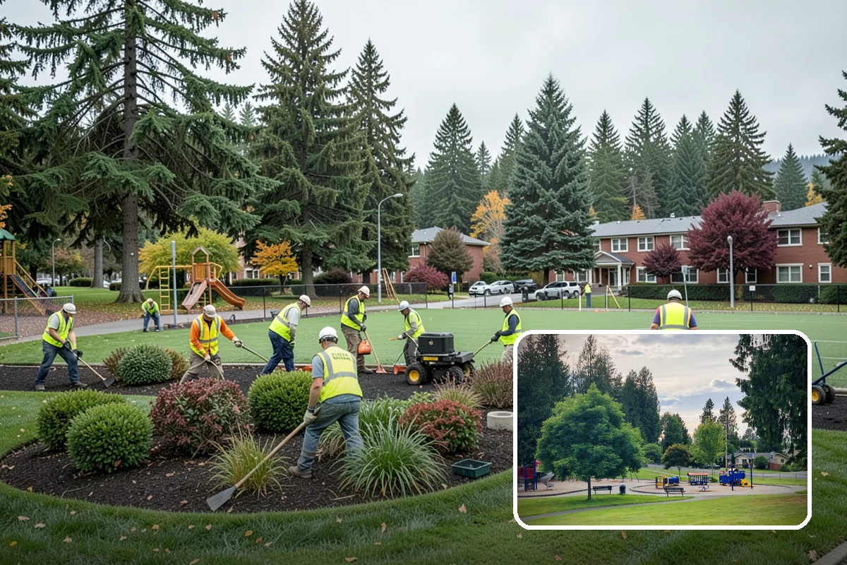 Ditch Maintenance in Bonney Lake, Pierce County, WA - Restores designed invert slope and channel capacity