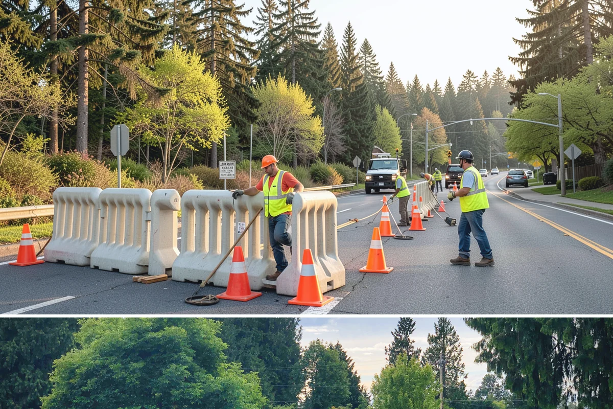 Ditch Maintenance in Bonney Lake, Pierce County, WA - Ditch reshaping is best done in late summer and early fall so channels are restored and slope vegetation can establish before...