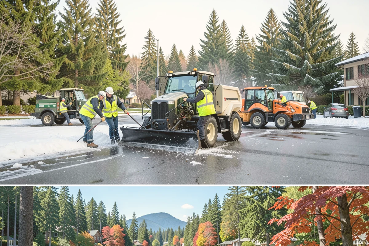 Ditch Maintenance in Covington, King County, WA - Ditch reshaping is best done in late summer and early fall so channels are restored and slope vegetation can establish before...