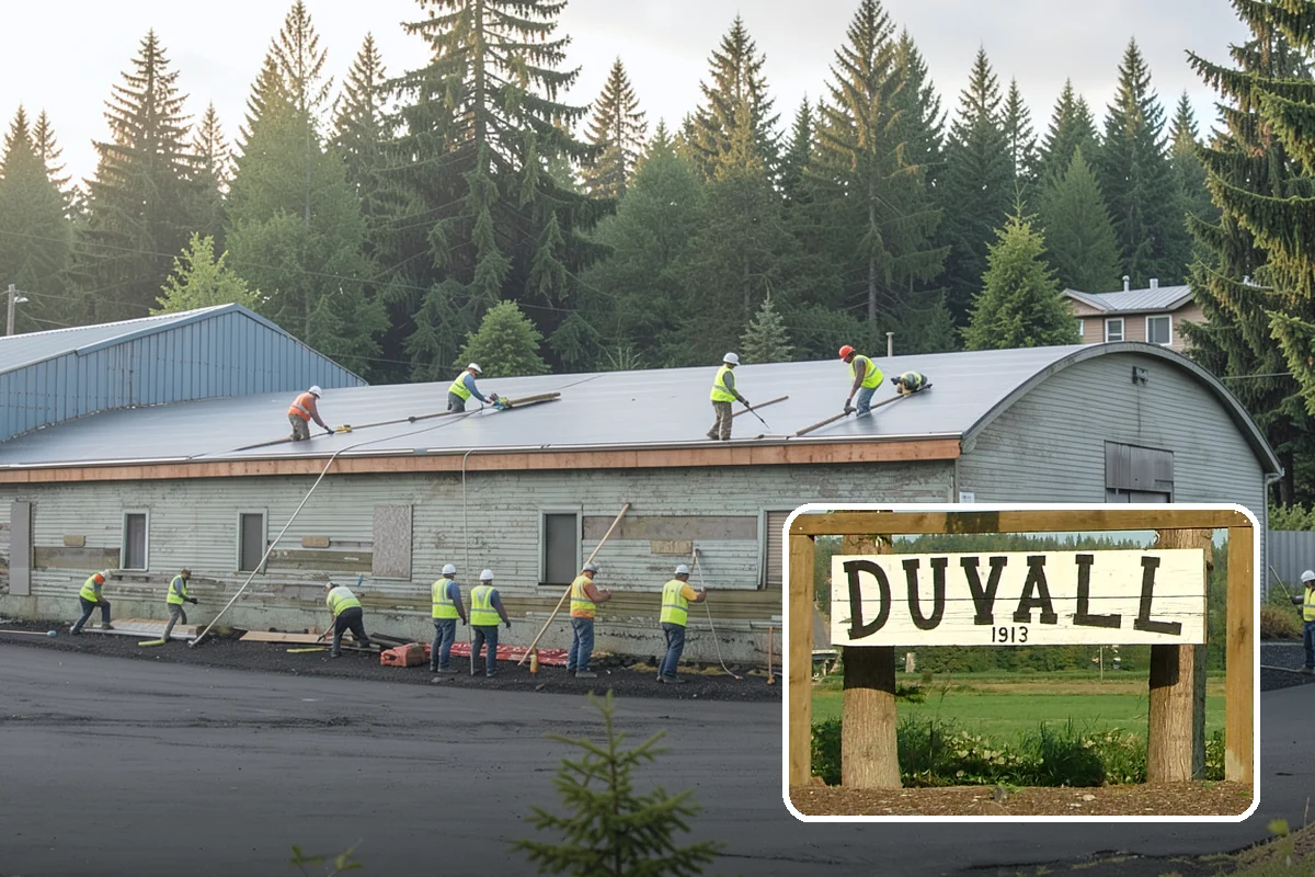 Ditch Maintenance in Duvall, King County, WA - Restores designed invert slope and channel capacity