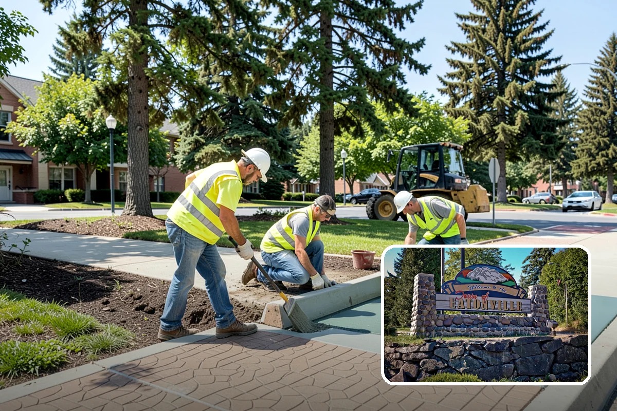 Ditch Maintenance in Eatonville, Pierce County, WA - Restores designed invert slope and channel capacity